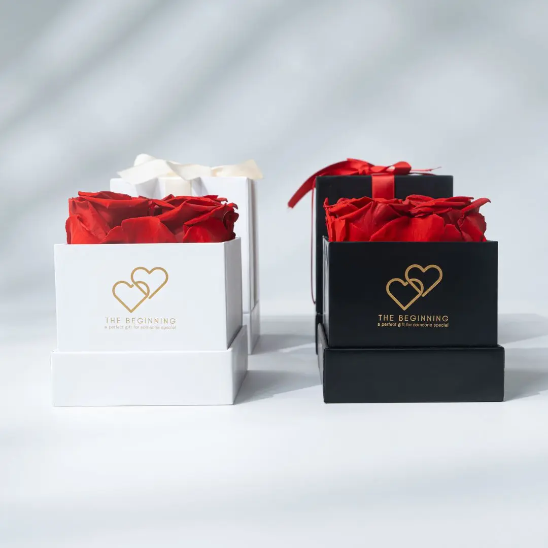 Eternal Rose Bouquet - The Beginning - Kado Bunga Mawar Pasangan Pacar Istri Kamu - Anniversary - Ulang Tahun - Birthday - Natal - Valentine