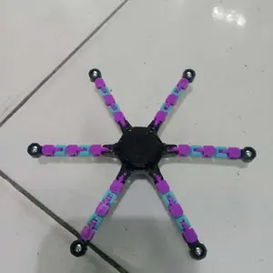 Roslcoud Mainan giroskop jari, giroskop mekanis yang selalu berubah dan bersinar di lingkungan gelap