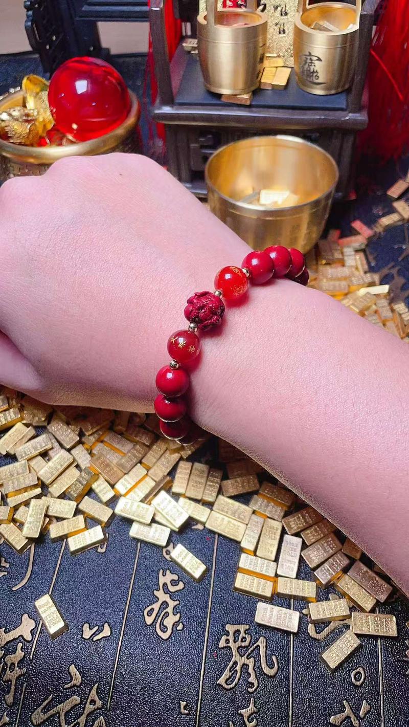 Product Introduction of Chuỗi tay chu sa phong thủy 1