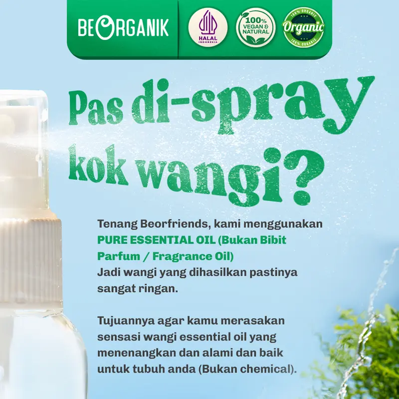 Tawas Spray Beorganik ORIGINAL / Crystal Deodorant / Natural Deodorant Spray Untuk Bau Ketiak/Tubuh 3