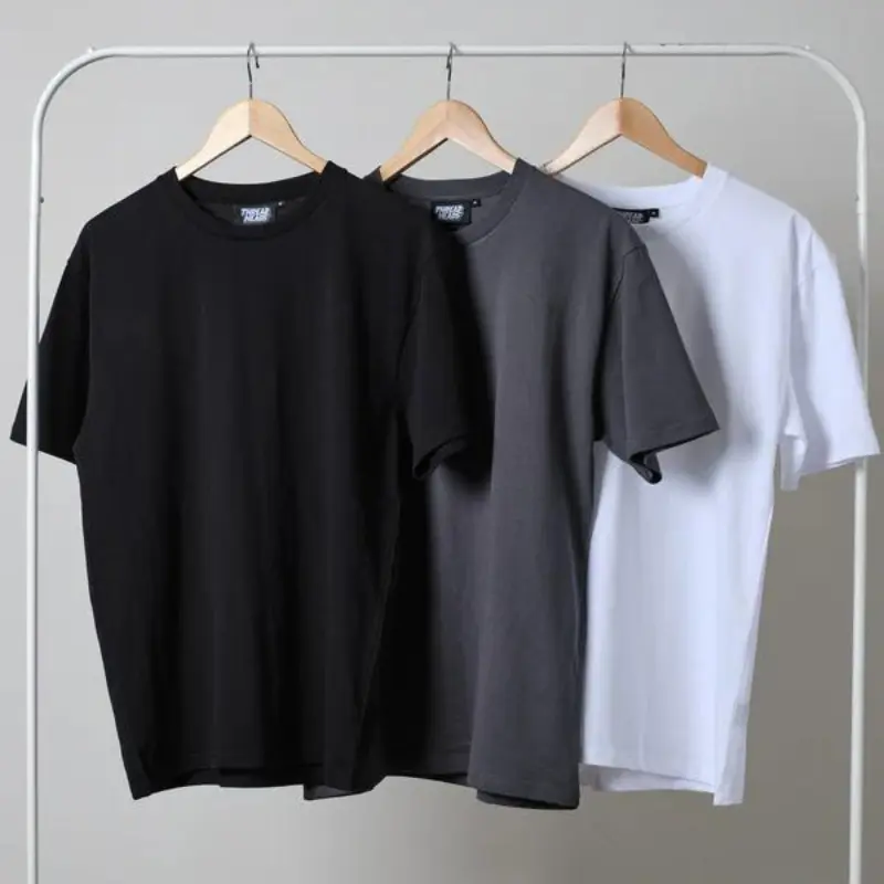 Kaos Polos Pria Cotton Combed Premium Lengan Pendek Pria Wanita Kaos Distro Polos Premium Unisex Murah