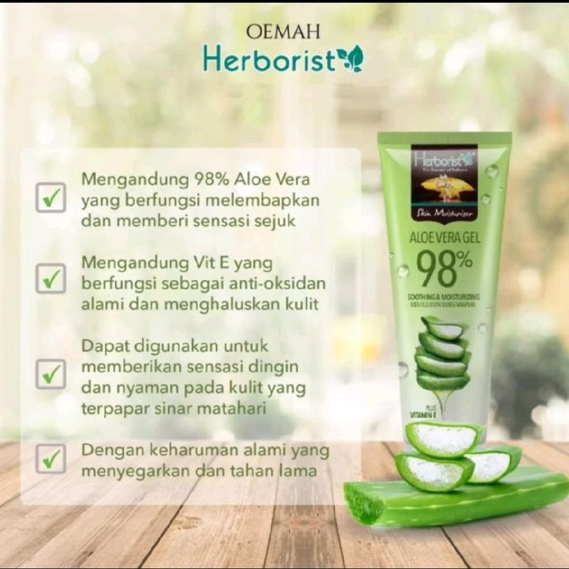 Herborist Aloe Vera Gel 100gr | 250gr | Pelembab | Moisturizer 0