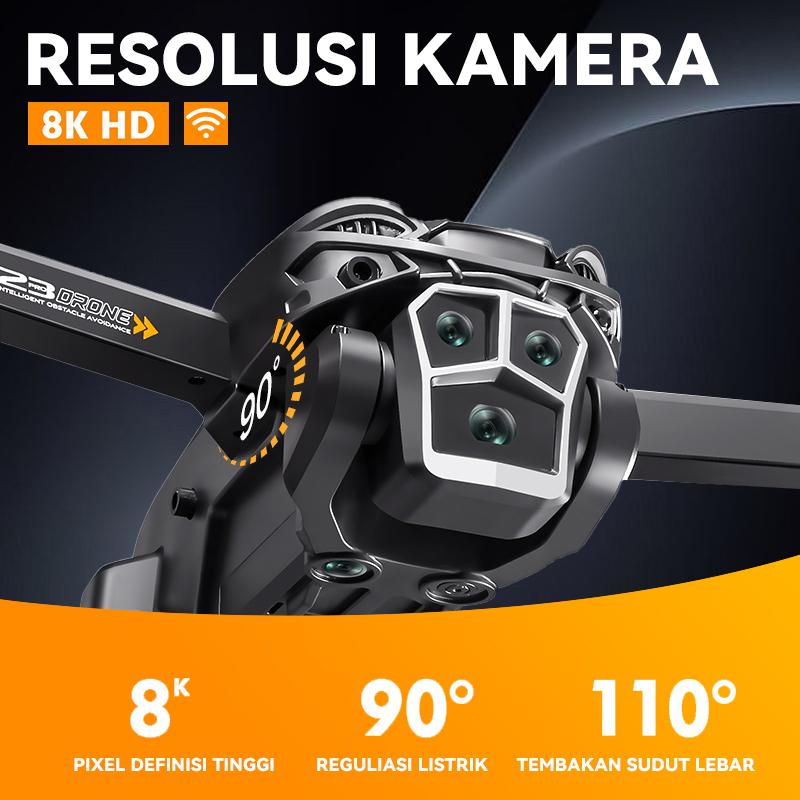 A23 Drone kamera jarak jauh fotografi udara profesional murah dual camera drone premium ulang tahun 3
