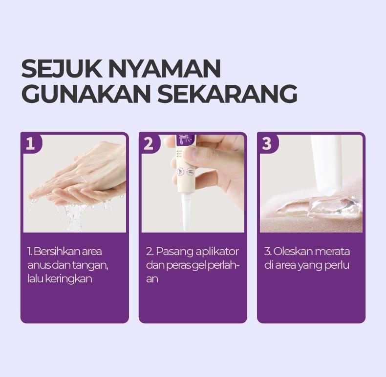 Kreain Nature Gel Perawatan Area Pribadi Tekstur Menyegarkan Tidak Lengket