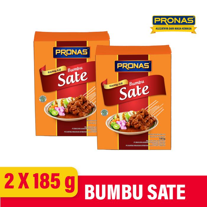 Gambar PRONAS Bumbu Sate 185 gr Bundling 2pcs dari Pronas Indonesia Kota Bekasi Tokopedia