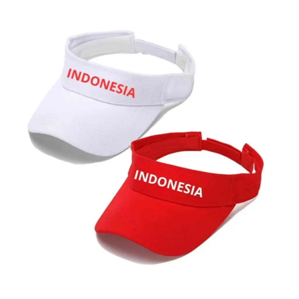 Topi Golf Zumba Olahraga SPESIAL AGUSTUSAN TOPI SENAM Indonesia Paling Terlaris Hat Pria Wanita Kekinian