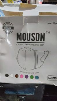 Product Review of Masker MOUSON DUCKBILL Garis isi 50 pcs box Original Ada Embos from L**n 0