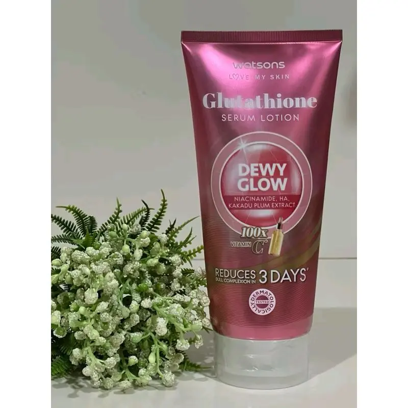 Watsons Glutathione Serum Lotion Dewy Glow 330ml - TikTok Shop Philippines
