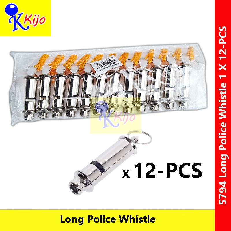 【12-PCS】 Long Police Whistle Wisel Pengakap Kadet Polis #CY214 - TikTok ...