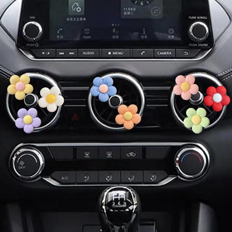 Product Introduction of bunga Baru Dekorasi Mobil Kendaraan Pusat Konsol Dekorasi & Ornamen Lucu Penyembuhan Seri Segar Bergetar Kepala Dekorasi Bunga Car 10