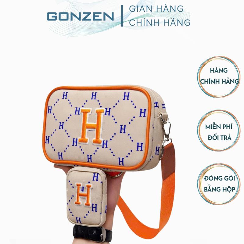 Túi Đeo Chéo Nam Nữ Nhiều Ngăn Vải Canvas Cao Cấp Túi Xách Nam Nữ Boy Phố Mẫu Mới Đang Hót Hiện Nay _GONZEN TX 06