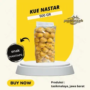 1/2 KG - KUE NASTAR  PACK DUS + BUBBLE WARP