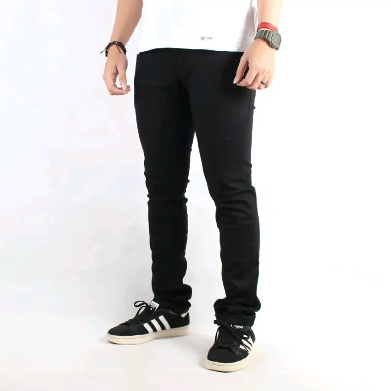 Blackfield!!!Jumbo Celana Jeans Slimfit Dark Grey Jumbo 27-42 Jeans Stretch Skinny Big Size 42 Outfit Casual Pria Distro Panjang 6