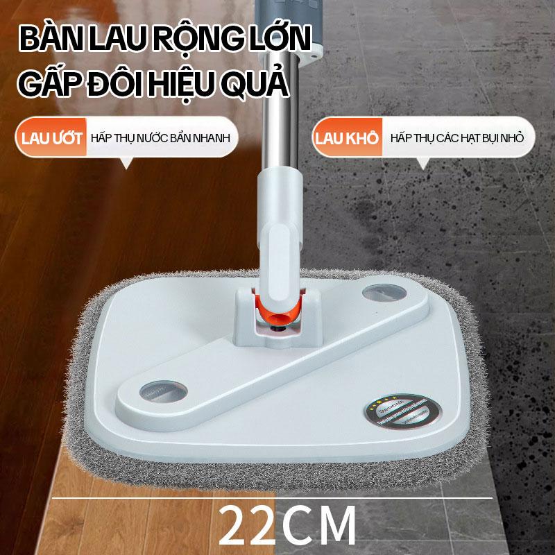  Cây Lau Nhà Thay Thế  KHÔNG KÈM THÙNG  Dùng Cho Bộ Lau Nhà KITIMOP N08 