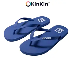 ANDA Sandal Pria Jepit Bahan Sepon EVA Ringan Lentur Anti Selip Nyaman Hitam Merah Putih Abu Biru Size 38-42 Kasual Kekinian