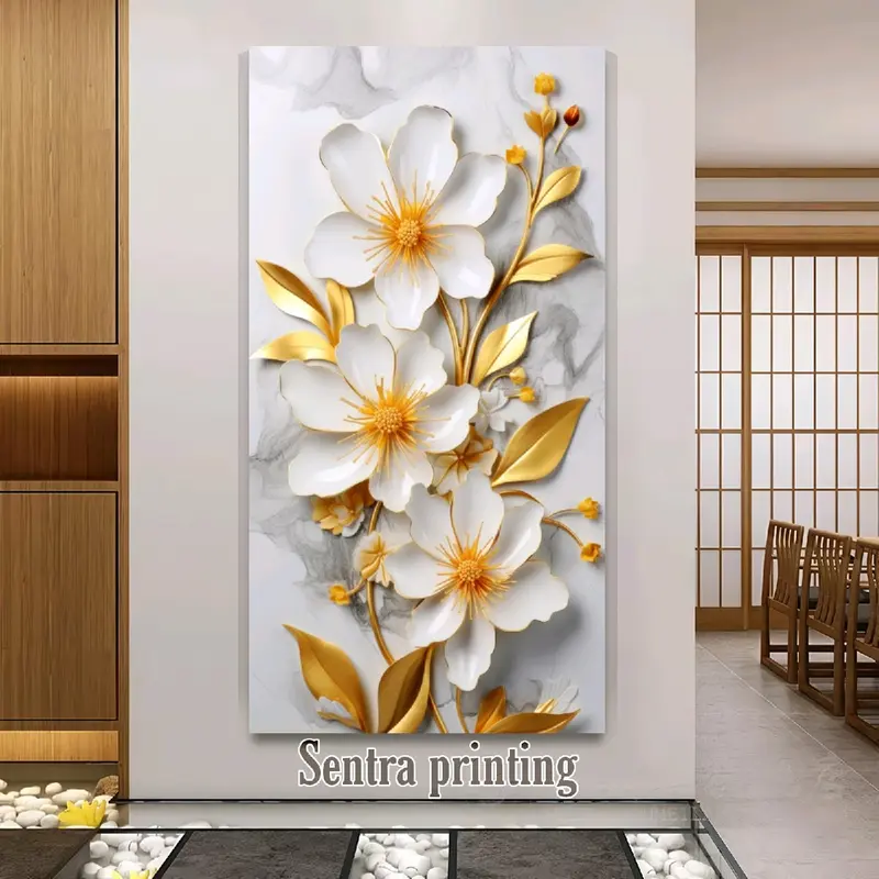 Terbaru stiker dinding motif bunga 3d, hiasan dinding 3D flower, memperindah ruangan , hiasan stiker  ruang tamu, dekorasi minimalis 1