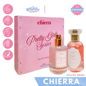 PROMO  | Wanita CHIERRA EAU DE PARFUME PRETTY GIRLS SERIES EDP PARFUM 1 BOX ISI 2PCS PARFUME TAHAN LAMA EAUDEPARFUME BY CHIERRA