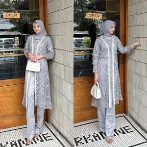 Zeline Set 3 in Gamis Set Muslim BCB Fashion Muslim