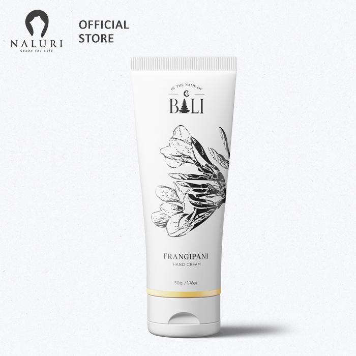 In The Name Of Bali Frangipani Hand Cream 50gr Bunga Tangan Niacinamide Merah handbody kulit kering 4