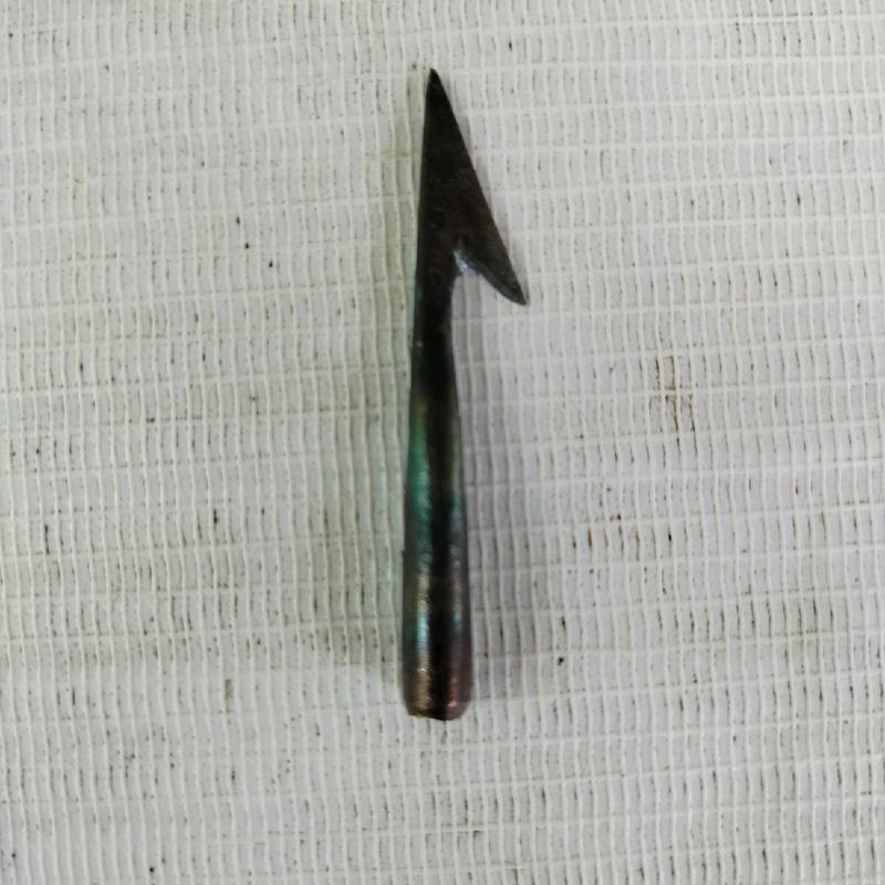Piarik Ikan Tradisional Bahan Besi 6 Inch Lubang Belakang 4mm 4