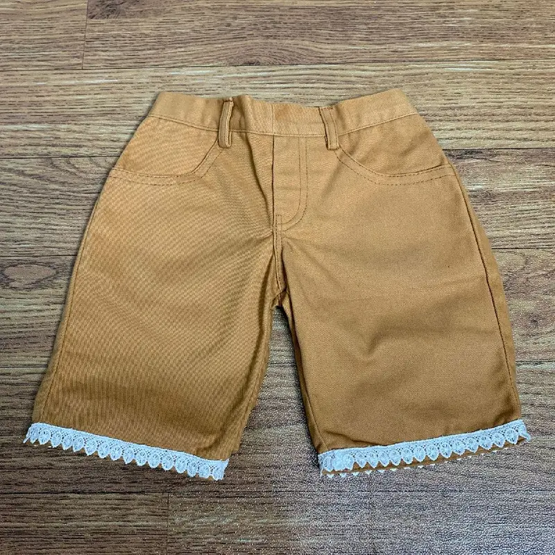 Celana Pendek Anak-Anak Unisex Katun Motif Warna S-M - Fashion 4