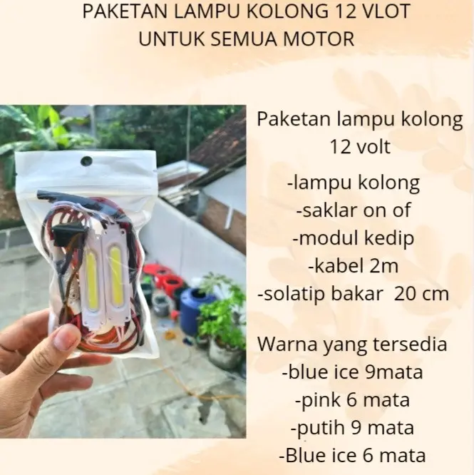 paketan lampu kolong,12volt,lampu kolong 12volt, ada yang 6 mata sama 9 mata