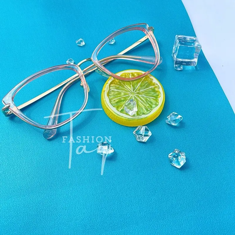 (BELI 1 GRATIS 1) Kacamata Qiana Series - Frame Kacamata Cat Eye Wanita Lensa Photocromic - Bluecromic - Antiradiasi by Taqi Fashion ID Blueray Eyewear Glasses 3