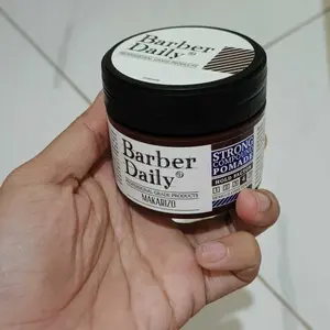 Barber Daily Strong Compound Pomade Jar 75mL - Water Based Pomade