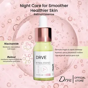 Drve RETINOL ESSENCE Niacinamide Untuk Menyamarkan Garis Halus Meratakan Warna Kulit Merawat Kulit Berjerawat