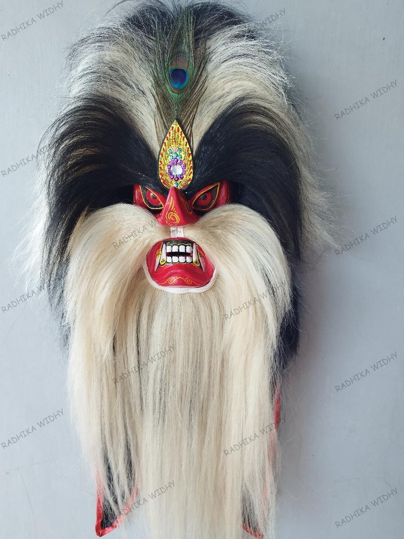 Product Introduction of topeng ganong alusan rambut panjang cocok buat dewasa dan buat pentas seni Topi 1