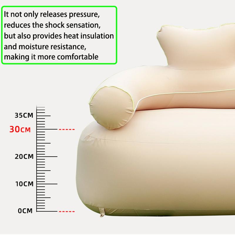 Product Introduction of Air Sofa Bed Inflatable Couch Durable Comfortable Inflatable Sofa Bed Folding Sofa Foldable Outdoor Armchair Stool 8