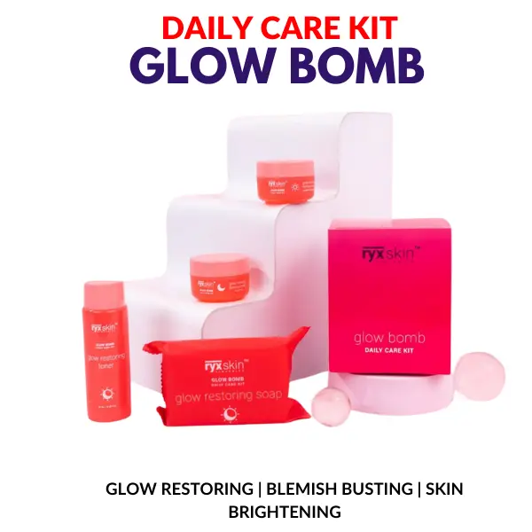 Ryx GLOW BOMB DAILY CARE KIT ( Original Clear Bomb)