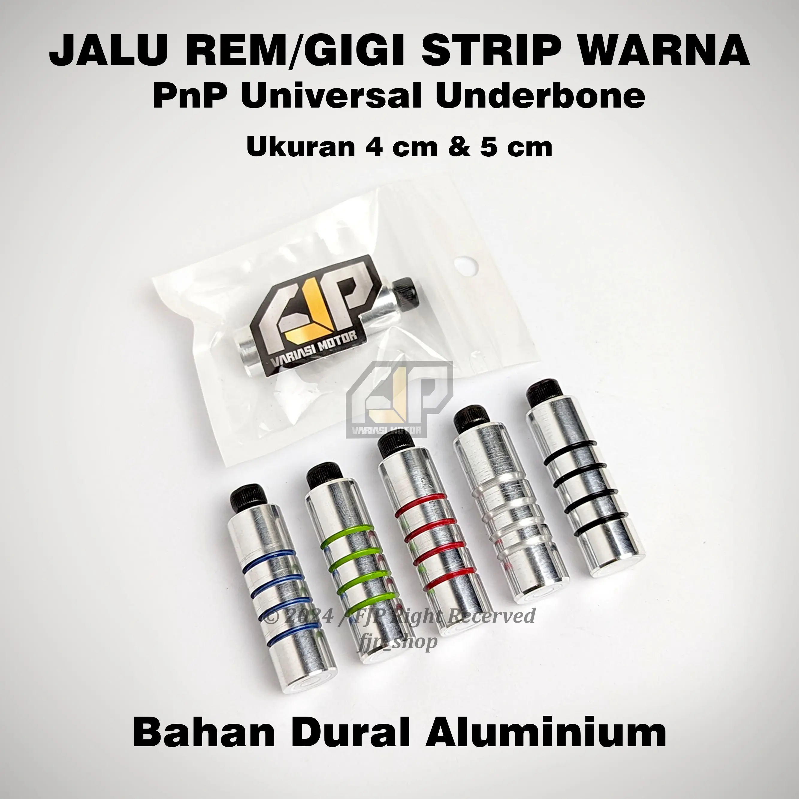 Jalu Rem / Gigi Strip Warna Congkelan Rem & Gigi Underbone Universal