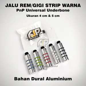 Jalu Rem / Gigi Strip Warna Congkelan Rem & Gigi Underbone Universal