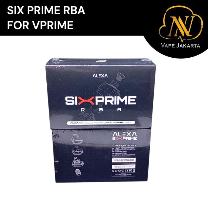 Jual Six Prime RBA for Vprime by OXVA x Alexa - Kota Administrasi Jakarta  Barat - Nnvape Indonesia | Tokopedia