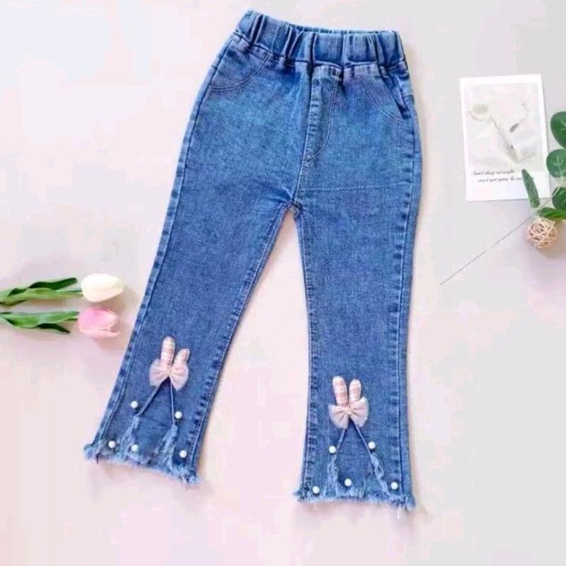 Dapat 2 Celana jeans lmport Anak Anak Untuk Umur 6-10 Dengan Motif Yang Cantik 6