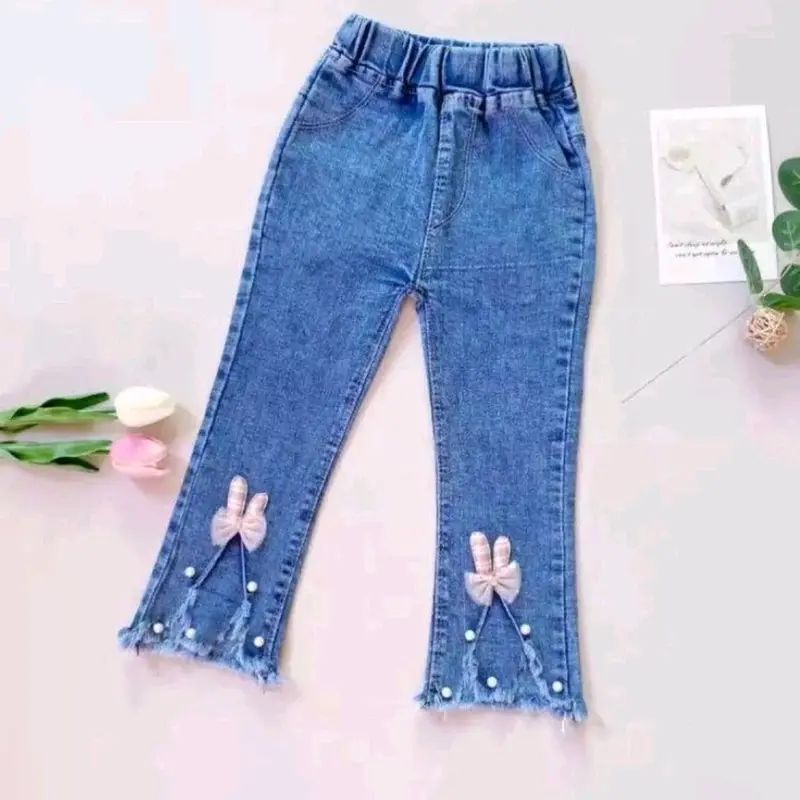 Dapat 2 Celana jeans lmport Anak Anak Untuk Umur 6-10 Dengan Motif Yang Cantik 6