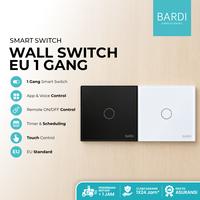 Gambar BARDI Smart Light WallSwitch Touch WiFi - EU 1 Gang White Putih /Black Hitam Saklar - Black dari BARDI Official Store Kota Administrasi Jakarta Barat 1 Tokopedia