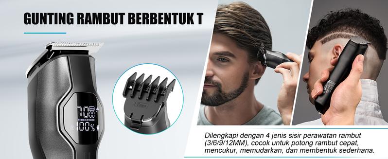 Product Introduction of Kensen Hair Clipper  Epilator Pencabut Bulu Alat Cukur Kumis Dan Jenggot Clipper all in one Alat Cukur Rambut 2