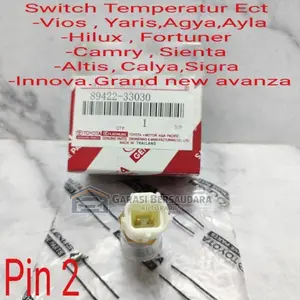 Switch Ect Sensor Temperatur Termo Innova Hilux Original 2pin