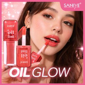 SANIYE Tinta De Labios | Oil Tint | Hidratación + Brillo Natural | Acabado Luminoso y Suave | Labios Frescos Todo el Día