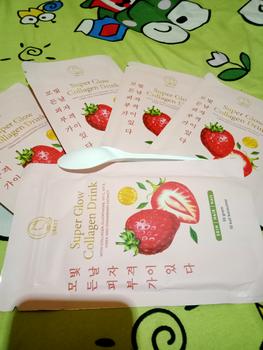 Product Review of Qbast Qelsea 5 Pcs Glutathione 360 mg Collagen Drink Pencerah Mencerahkan from N**a N**a 💞** 2