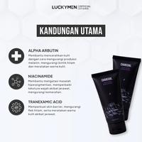 Gambar [UPGRADE FORMULA] [Blackhead Fight Kit] Serum Moonlight + Charcoal Mask - Bersihkan Komedo dari Luckymen Shop Kab. Bekasi 5 Tokopedia