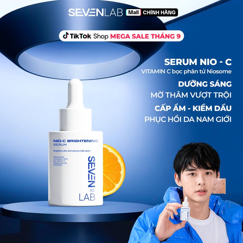 Serum Dưỡng Trắng Da Nam Giới Nio-C Dưỡng Sáng Mờ Thâm Vượt Trội Cấp Ẩm Kiểm…