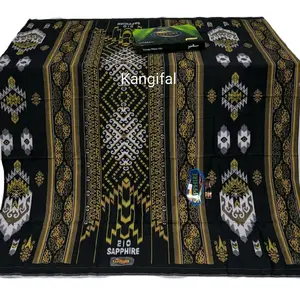 Sarung Sapphire kembang print motif spk Katun Lembut