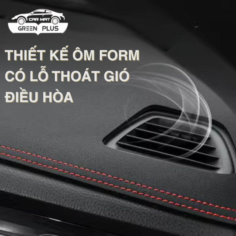 Thảm Taplo Ô Tô Hyundai i10, Accent, Elantra, Creta, Tucson, Santafe Da Vân Cacbon, Nhung Lông Cừu 1