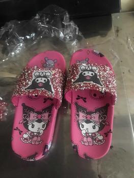 Product Review of [Lovely] Kuromi Children's Slippers - Adorable, Lightweight, Breathable, Comfortable and Trendy Design - EUR 24-35#2208-106-S-M# from E**s 0