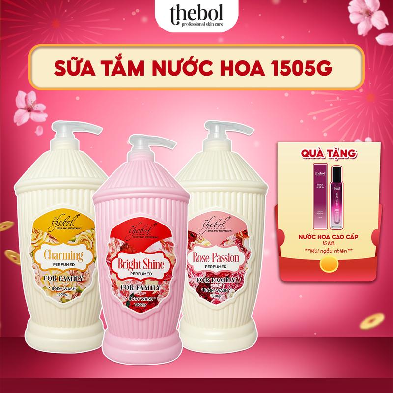  Sữa Tắm Nước Hoa TheBol Hương Nước Hoa Cao Cấp 1500gr 