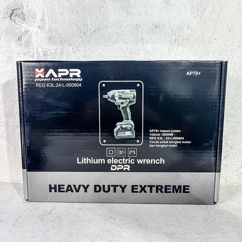 impact apr Jumbo 1/2inch 1800NM AP78+ Plus Upgrade 15cell Bor Adaptor Mata Impact Angin Besar Multicolor mesin  bor impact wrench mesin  bor impact  jld 650nm 7