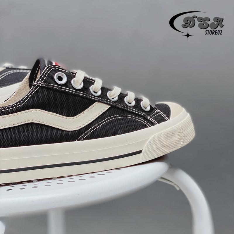 Sepatu Low Public Black Natural Pria Wanita Sepatu Sekolah Kekinian 1
